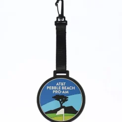 At&T Pebble Beach Pro-Am Rubber Bag Tag