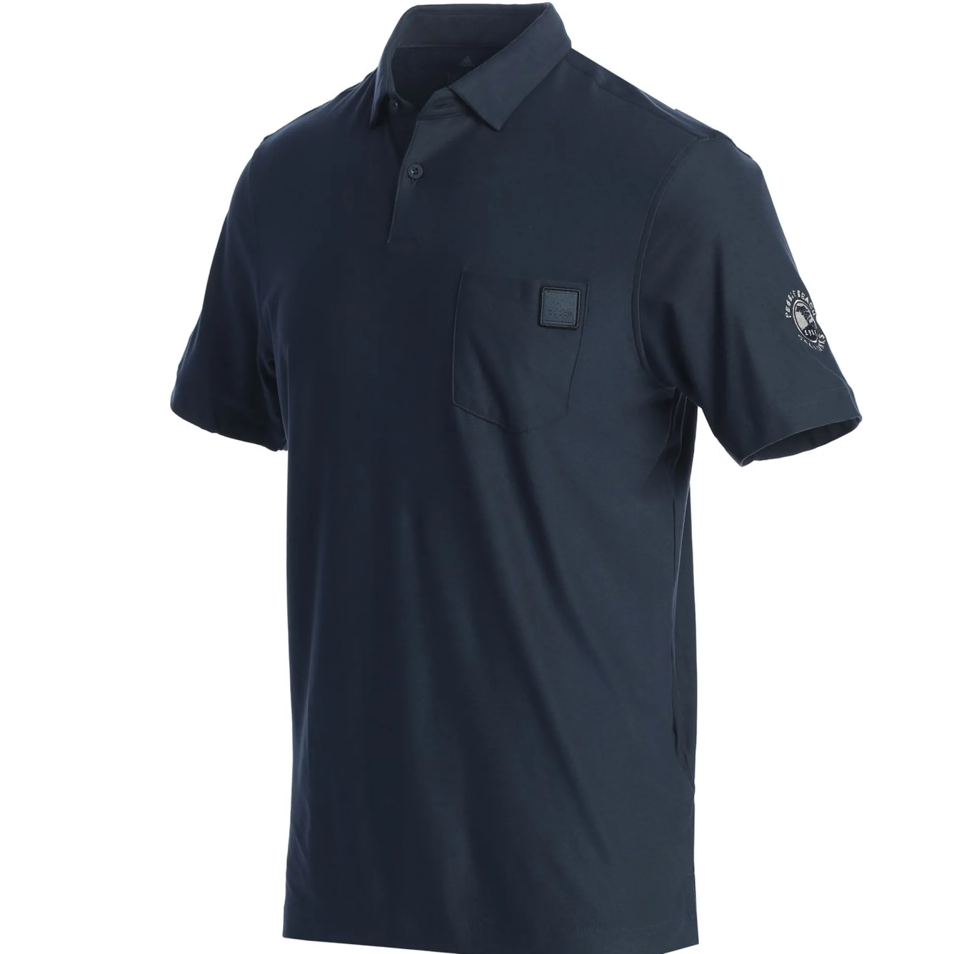 Pebble Beach Fall Tones Go-To Pocket Polo By Adidas