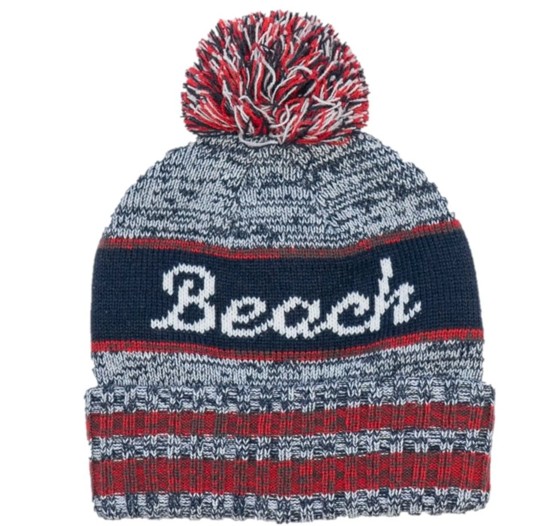 Pebble Beach Jacquard Knit Beanie By Pukka