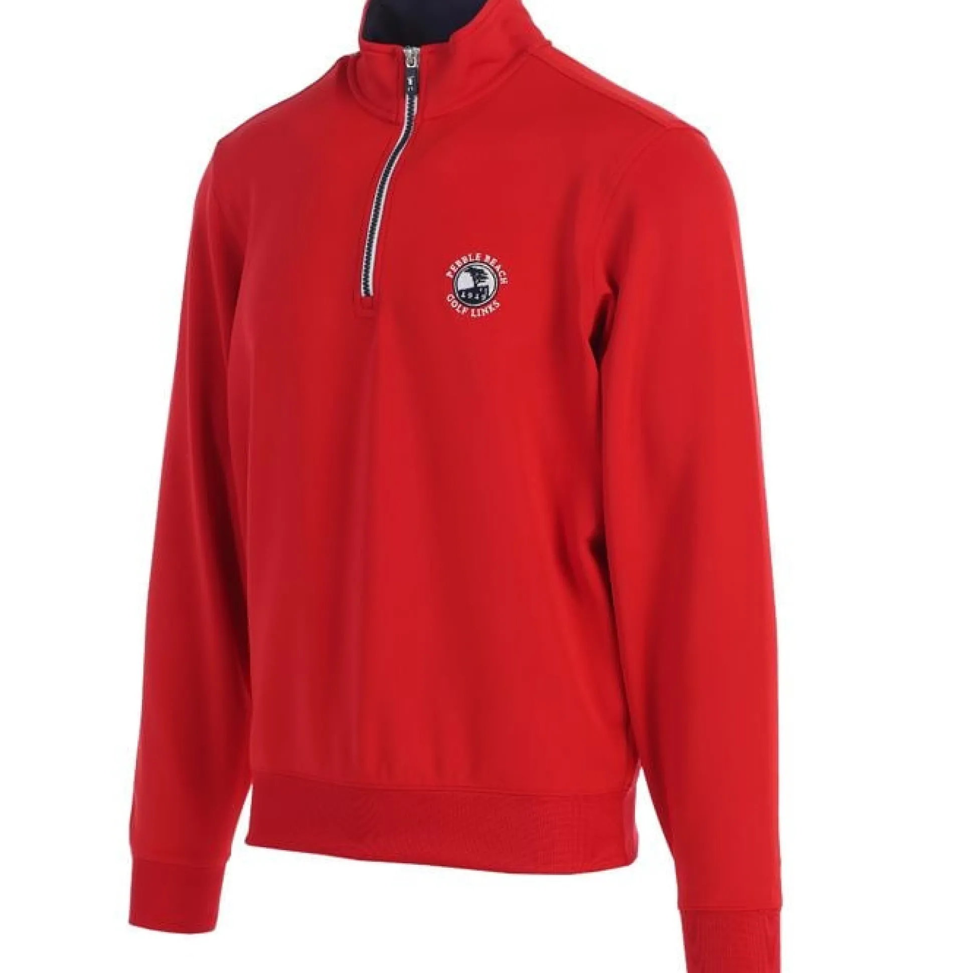 Pebble Beach Men's "Caves" 1/4 Zip Pullover By Fairway & Greene
