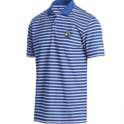 Pebble Beach Men's Dri-Fit Wide Stripe Polo By Nike