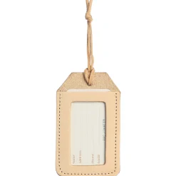 Pebble Beach Outfitters Leather Luggage Tag By Freshwater Designs