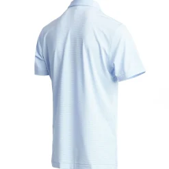 Pebble Beach Striped Polo By Peter Millar