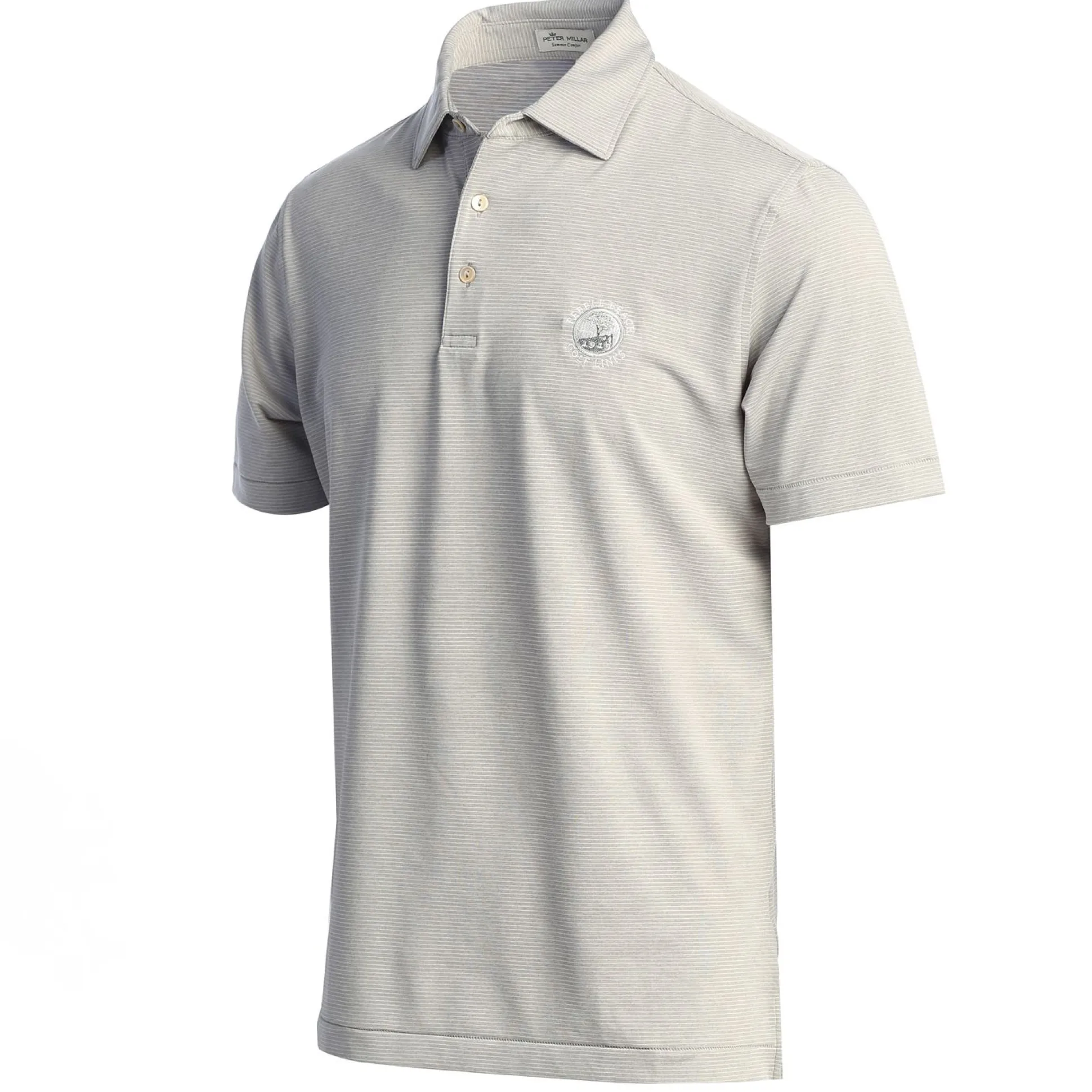 Pebble Beach Striped Polo By Peter Millar