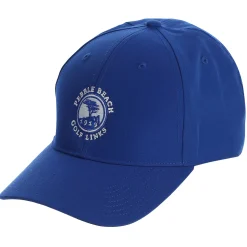 Pebble Beach 3-Stripes Golf Hat By Adidas
