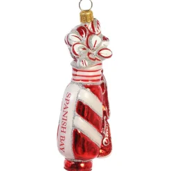 Pick Your Course Golf Bag Holiday Ornament By Joy To The World Collectibles