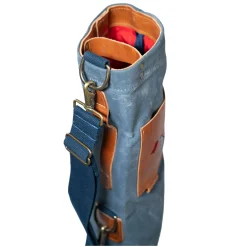 The Hay Waxed Canvas Carry Bag By Seamus Golf